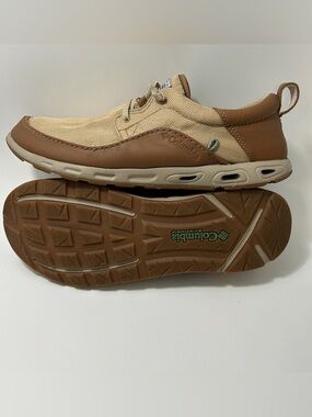 Columbia Men's PFG Bahama Vent Loco Relaxed III Boat Shoes Mens 11 Brown & Tan